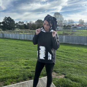 Adult droptail hoodie